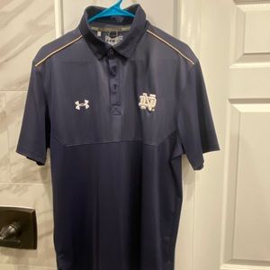 Notre Dame Under Armour Polo